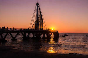 Atardecer Puerto Vallarta