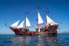 Excursion barco pirata en Puerto Vallarta