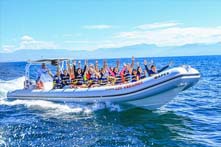 Excursion de tirolesa y lancha rapida desde Puerto Vallarta