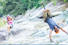 Excursion de tirolesa y lancha rapida desde Puerto Vallarta