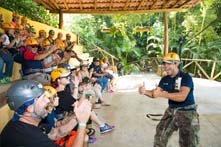 Excursion de tirolesa y lancha rapida desde Puerto Vallarta